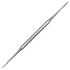 TwMiRo 米蘿 超薄型鋸齒崁甲棒, 不鏽鋼色, 1支