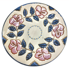 圓盤 日本製, 11吋(28 x 3cm), 玫瑰, 1個