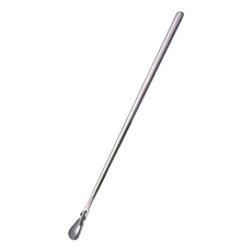 FANCY LIFE 不鏽鋼咖啡攪拌勺, 黑色, 1支