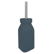 MiNiKOiOi 矽膠牛奶瓶, 200ml, 靜謐藍, 1個