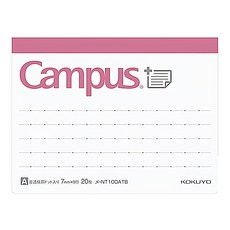 KOKUYO 國譽 Campus筆記便利貼 7mm×9行 20枚, 1本, 普通橫罫點點