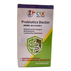 CLK 健生 代謝力益生菌膠囊，調整體質 提升內在防禦力，30顆/瓶, 500mg, 1罐