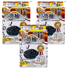 快克 活性碳脫臭 垃圾桶適用, 40g, 3盒