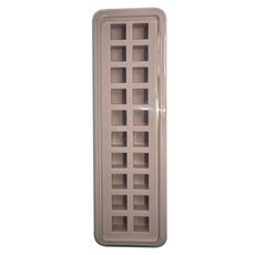 FaSoLa 食品用矽膠製冰盒 20格, 粉色方形, 1個