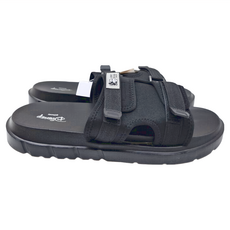 BORUI 柏睿鞋業 大人迪士尼雙織帶魔鬼氈拖鞋, 米奇黑, 290mm