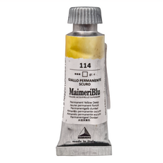 MaIMeRI 美利 藍管狀水彩 S4 114 PERMANENT YELLOW DEEP 永固深黃, 12ml, 1色