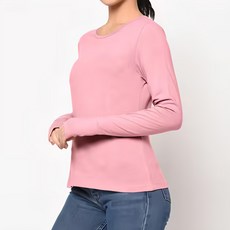 S-SportPlus+ 女款刷毛圓領上衣 9895