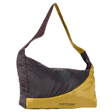 norDISK 輕型斜背包 重量 100g 容量 25L, 44 x 25 x 15cm 收納13 x 8 x 6cm, 黃色 + 黑色