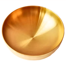 韓式真空鍍鈦大碗 23CM SUS304, 1個