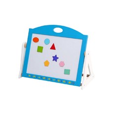 Mentari 我的隨身雙面畫板架, 認識不同形狀及顏色, 訓練握筆能力, 提升專注力, 無毒無害, MT-3537, 1組