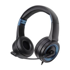 INTOPIC 廣鼎 JAZZ-M568 摺疊頭戴式耳麥, 40mm高音質喇叭, 柔軟皮質耳套, 黑色