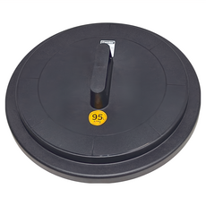 KEYWAY 聯府 商用圓型上蓋 PCL-95695 L, 黑色, 1個