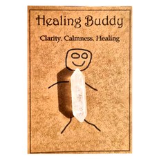 上手家居 幸運原礦水晶柱, 1個, 白水晶 - 淨化能量，提升專注力