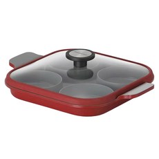 NEOFLAM STEAM PLUS PAN 雙耳烹飪神器 玻璃蓋 電磁底, 27cm, 1個