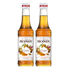 MONIN 莫寧 焦糖風味糖漿, 250ml, 2瓶
