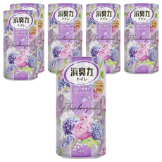 ST 雞仔牌 消臭力 閃耀花朵 浴廁消臭芳香劑, 400ml, 6個, 花朵