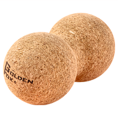 GOLDEN Fox 軟木花生按摩球, 天然軟木材質, 8x16cm, GF-008, 1個