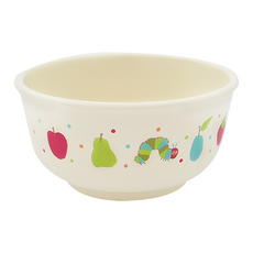 Skater XP23AG 塑膠碗學習碗 230ml, 好餓的毛毛蟲, 1個