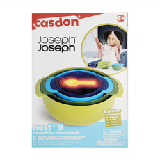 Joseph Joseph 兒童仿真量杯打蛋盆瀝籃組 Set 9入, 1組