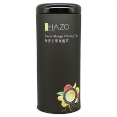 HAZO 甜香芒果烏龍茶 100g 台灣原產, 1罐, 1罐