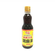 譽方媽媽 純黑芝麻胡麻油 370ml, 1瓶