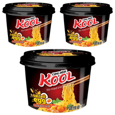 CUNG DINH KOOL 鹹蛋黃乾拌碗麵，原味鹹香，方便美味, 3入