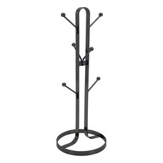 雙手萬能 黑格爾馬克杯架 黑色 35.4 x 12 x 12cm 廚房置物架, 1個