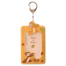 norns 有框款迪士尼造型票卡夾, 奇奇蒂蒂 棕色, 1個