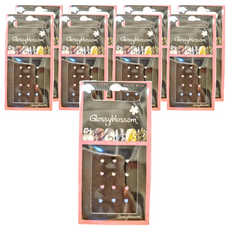 GLOSSYBLOSSOM 金鑽美甲貼, 愛心, 9件