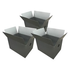 KWANGDONG 防割搬家箱, 銀色, 3個