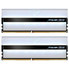 TEAMGROUP 十銓 T-FORCE XTREEM ARGB 幻鏡 記憶體，頂級10層板設計，純淨無瑕，極致視覺享受，支援多種燈光控制軟體, DDR4-3600, 2個
