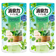 ST 雞仔牌 浴廁消臭力, 400ml, 2瓶, 蘋果薄荷