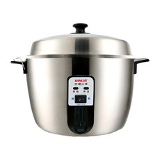 SANLUX台灣三洋 10人份電鍋DEC-1101SCE 台灣製造 節能省電 多功能料理, DEC-1101SCE, 不銹鋼