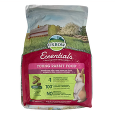 OXBOW 幼兔配方飼料，高纖高蛋白，100%每日推薦維生素和礦物質, 5lb, 1包