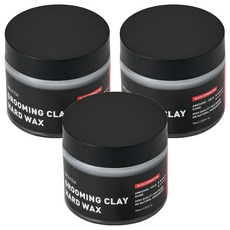 GRAFEN 12H 持久強力定型硬泥髮蠟 75ml, 3罐