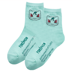 ONEDER 旺達棉品 寶可夢童襪, 19~21, 妙蛙種子