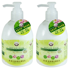 YR 葉璐芝 剪燙染後護色護髮乳 有效保濕, 300ml, 2瓶