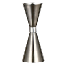 金環刻度盎司杯 銀環 調酒用具 30/60ml, 黑色, 1個