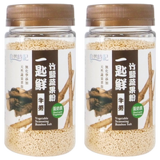 Nature Time 自然時記 一匙鮮 竹鹽蔬果粉 牛蒡, 120g, 2罐