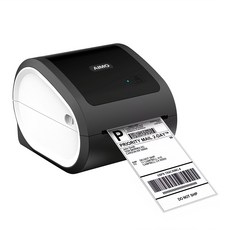 AIMO 愛墨 條碼標籤熱感應打印機 D520 黑色, 高速熱感應, 多種標籤尺寸, 1組