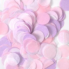 Party Show 大容量紙五彩碎紙 2.5公分 200克, 圓形可愛圖案, 1個