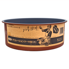 QueenRose霜鳥 不沾圓形蛋糕模，日本製造, 大(21 x 8cm), 1個