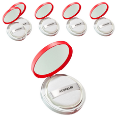 ATOPALM 愛多康 舒敏爽身粉餅 寶寶專用, 舒緩濕悶 敏感刺激, 安全溫和成分, 粉餅式外盒 方便攜帶, 23g, 6個