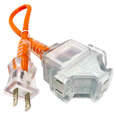 FONG HUA 崶華 C型動力線, 3孔延長線, 30cm, 2P-1, 1個