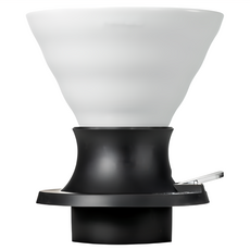 HARIO 好璃奧 SWITCH 磁石浸漬式02有田燒濾杯 200ml 附錐形白色V60濾紙 40張, 1個, 白色