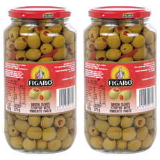 FIGARO 裴加羅 紅心橄欖, 西班牙原裝進口, 歐陸料理食材, 920g, 2罐