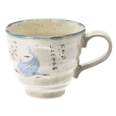 Ciao Li 僑俐餐瓷 鯨鯊冰裂釉紋 馬克杯 260ml, 1個, 鯨鯊冰裂