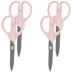 KOKUYO 國譽 SAXA 剪刀, 粉色, 4支