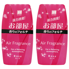 KOKUBO 小久保 長效型室內浴廁除臭去味 空氣芳香劑 玫瑰香味 (200ml/罐), 2瓶