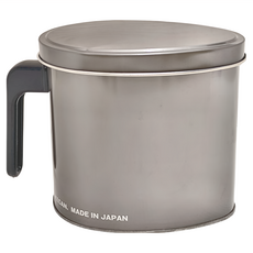 TAKEHARA 竹原製缶 TAKE CAN 濾油保存容器 不鏽鋼材質, 1個